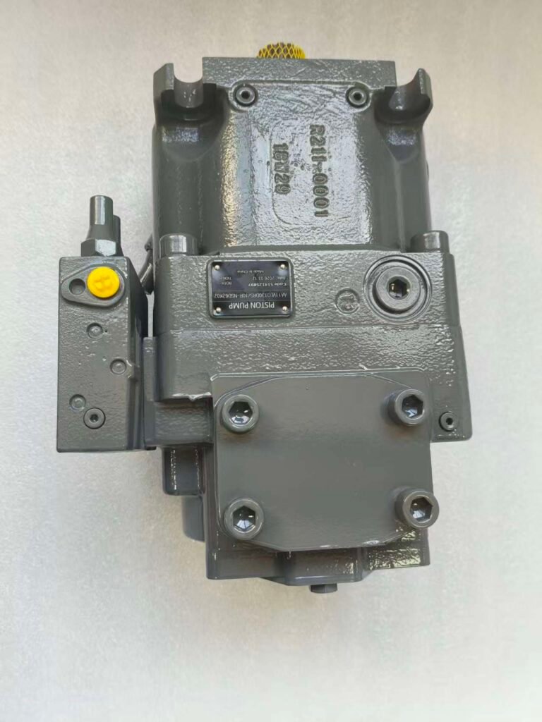 the piston pump with a hydraulic drive