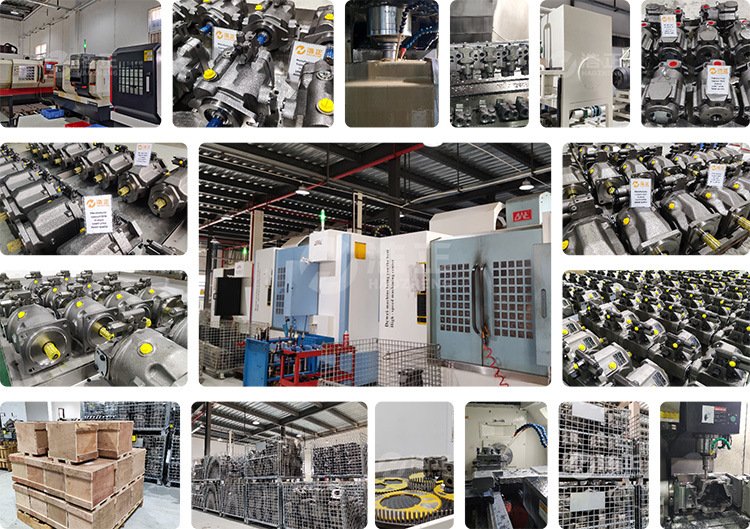 Haozheng Hydraulic Production Processing Diagram