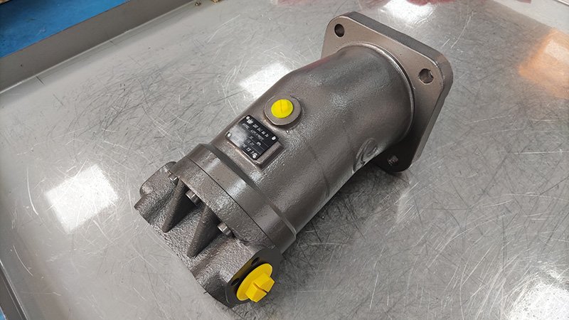 how does an axial piston pump work